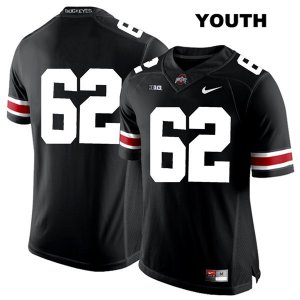 Youth NCAA Ohio State Buckeyes Brandon Pahl #62 College Stitched No Name Authentic Nike White Number Black Football Jersey RW20Y15KR